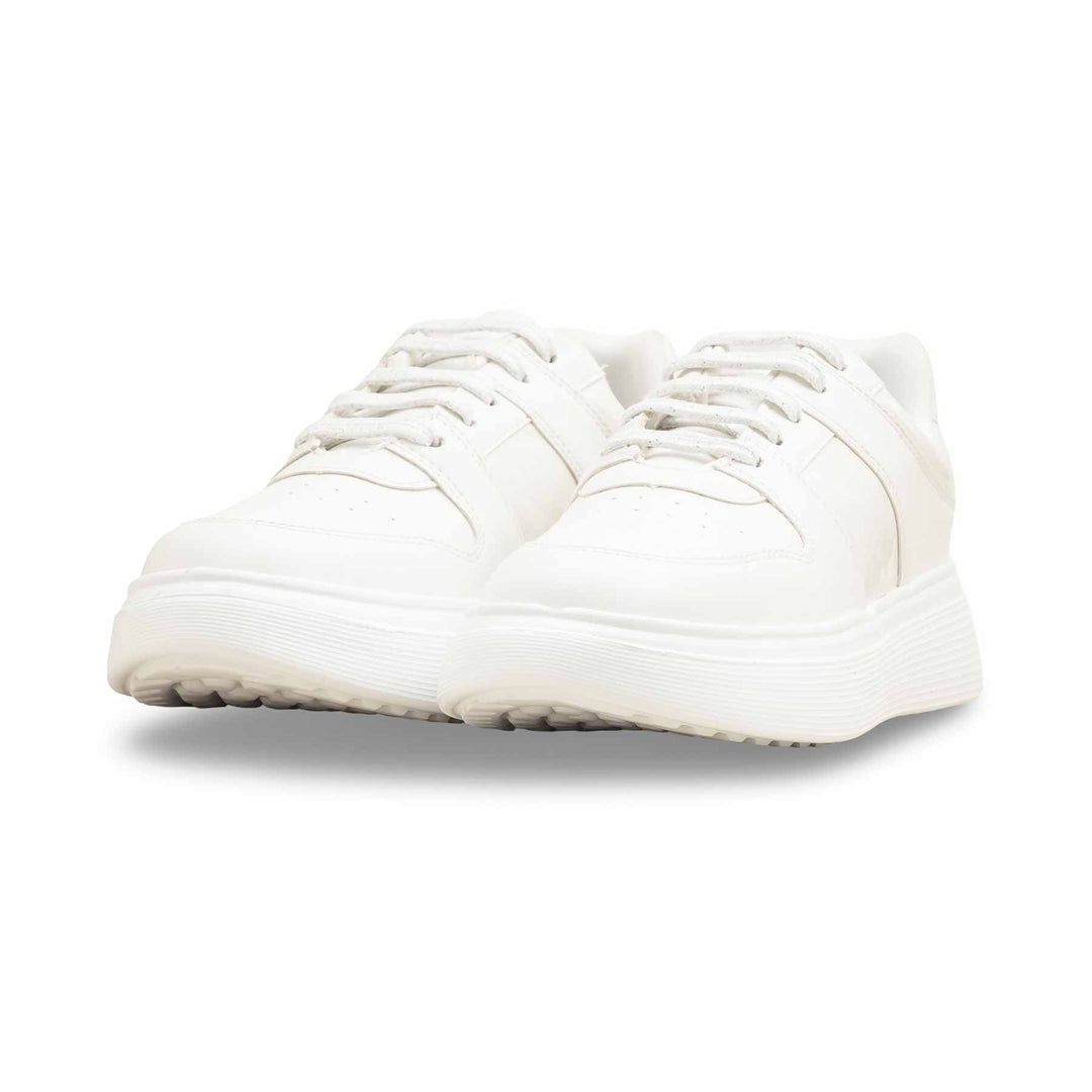 White Casual Sneaker For Women AT7498