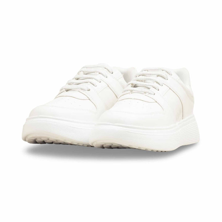 White Casual Sneaker For Women AT7498