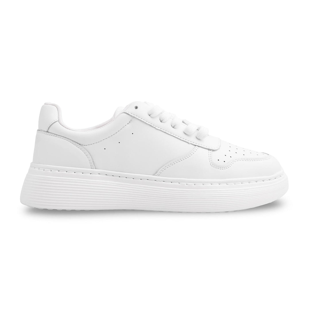 White Casual Sneaker For Women AT7500