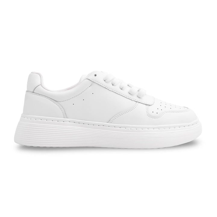 White Casual Sneaker For Women AT7500