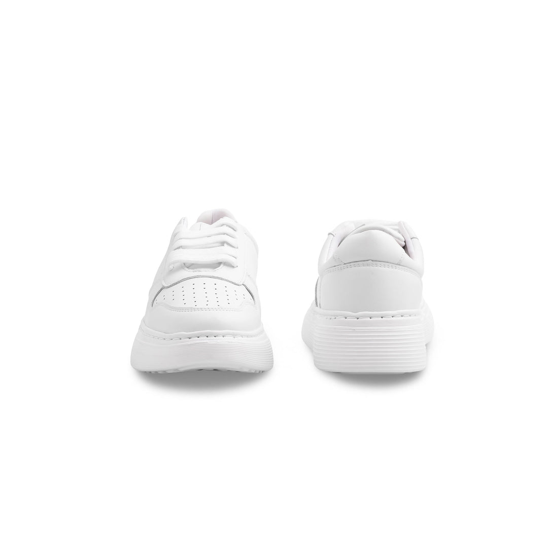 White Casual Sneaker For Women AT7500