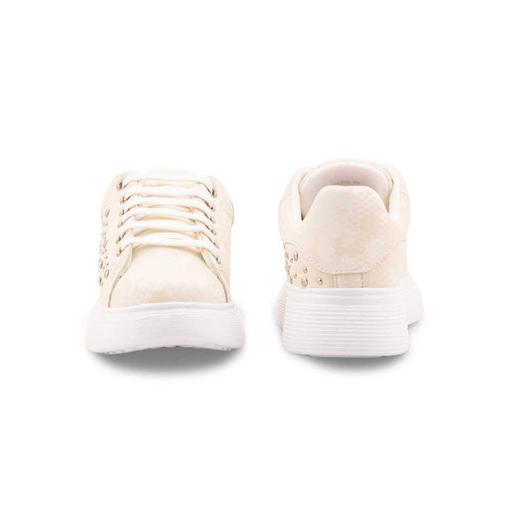 White Casual Sneaker For Women AT7502