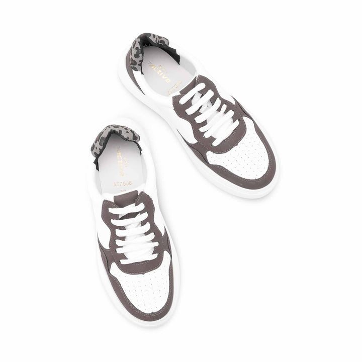 Grey Casual Sneaker For Women AT7508