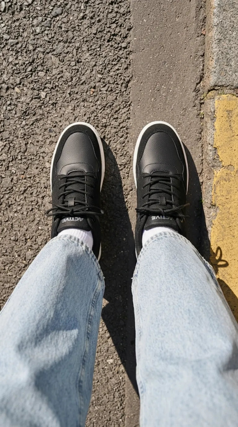 Black Sneakers For Ladies AT7524