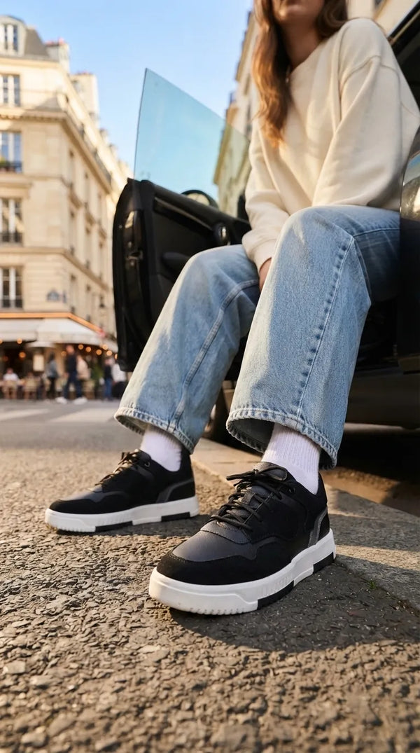 Black Sneaker For Ladies AT7524