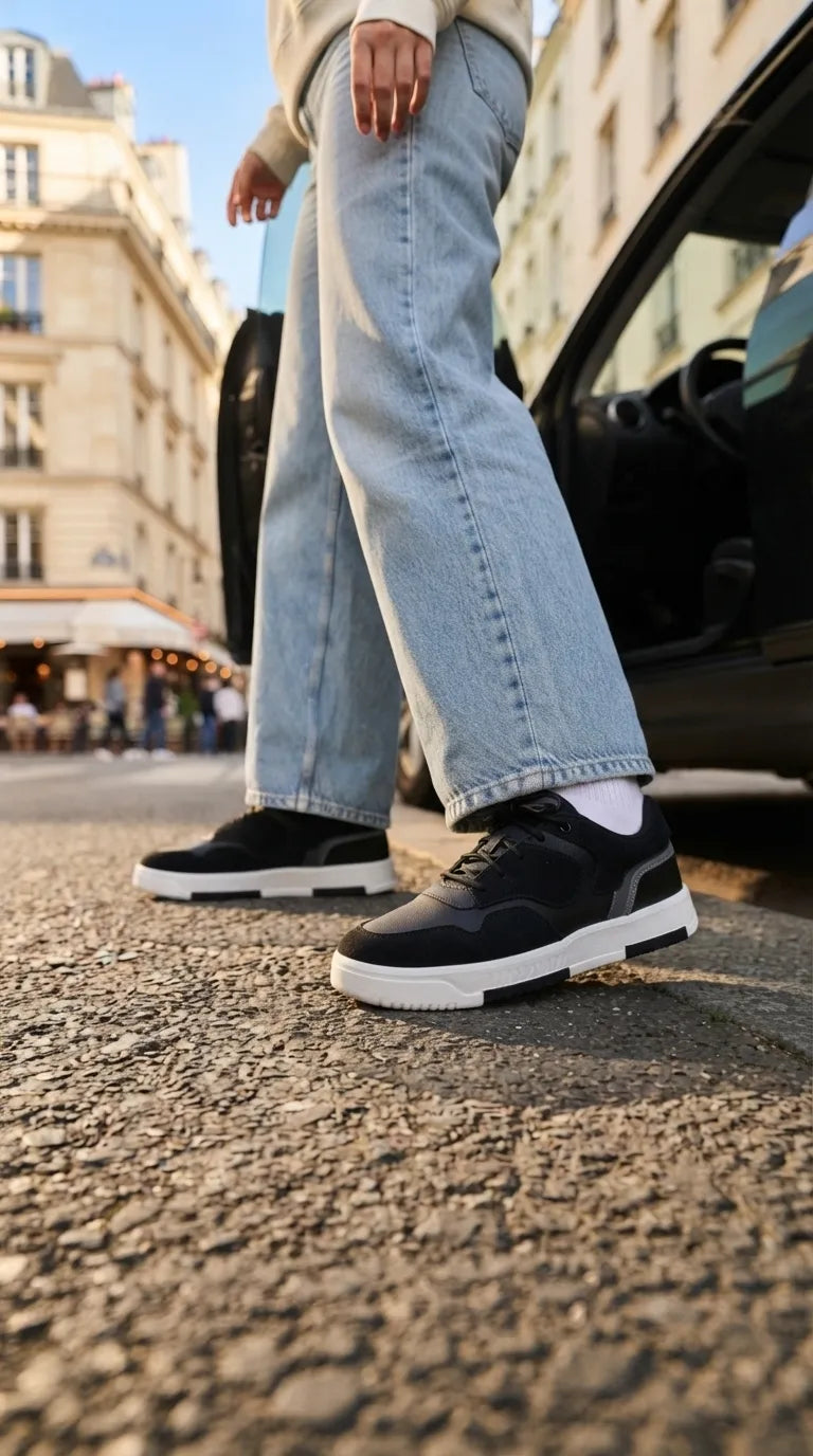 Black Sneakers For Ladies AT7524