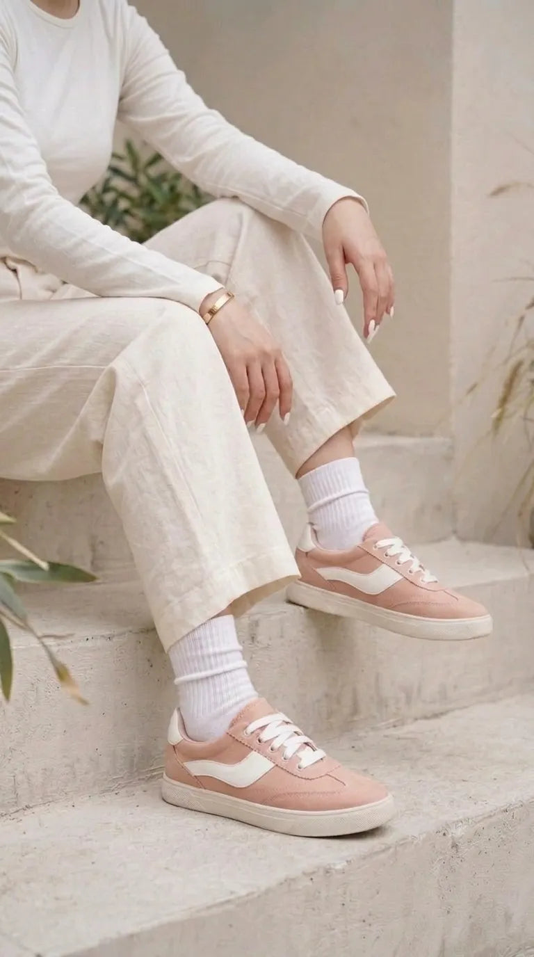 Pink Sneaker For Ladies AT7550