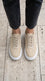 Beige Sneaker For Ladies AT7553