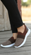 Brown Casual Sneaker For Women AT9098