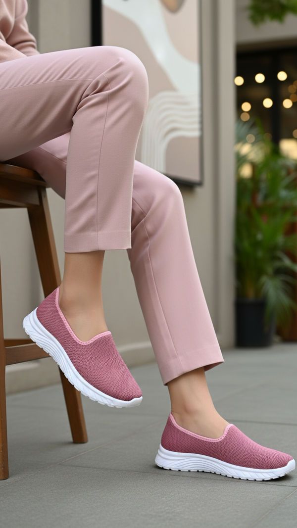 Pink Women Casual Sneaker AT9099