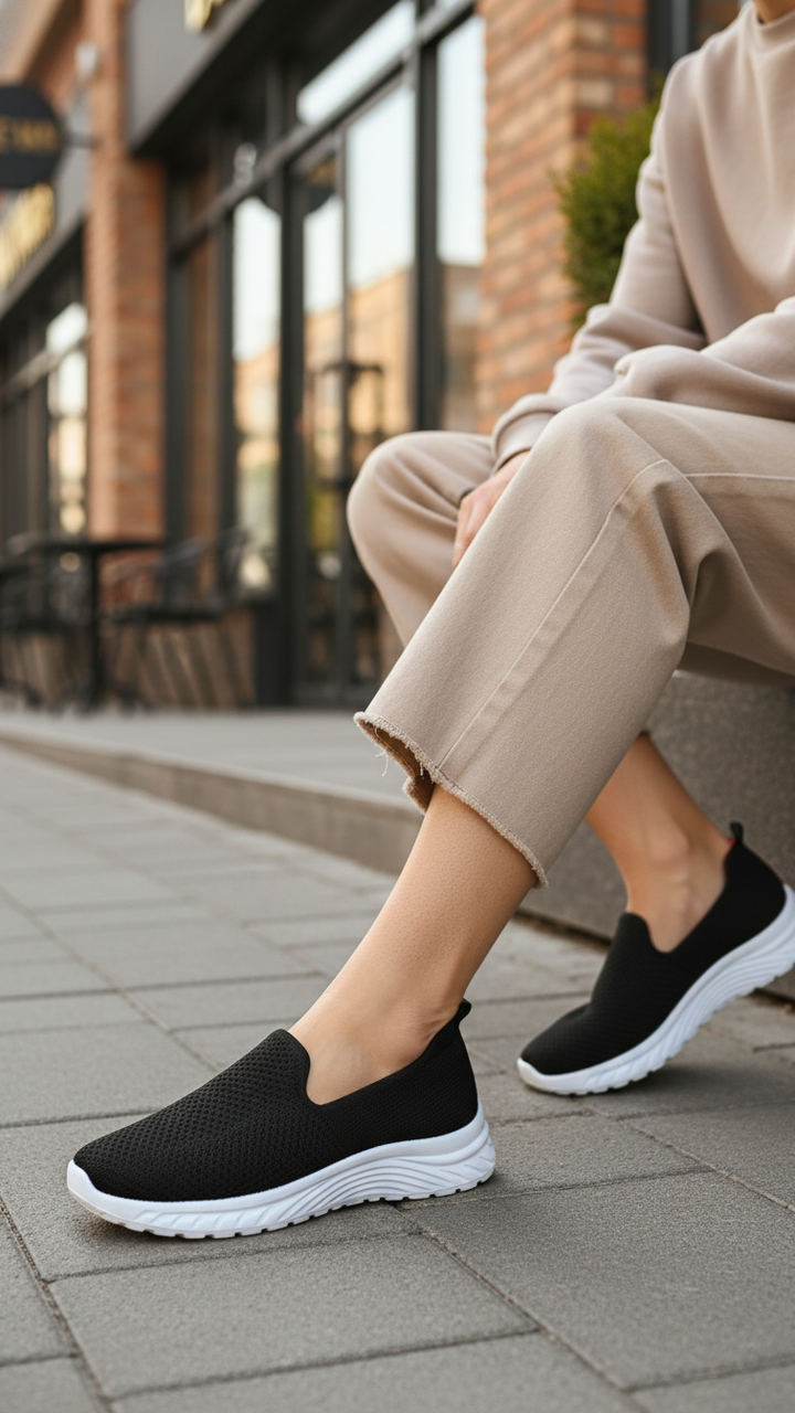 Black Casual Sneaker AT9100