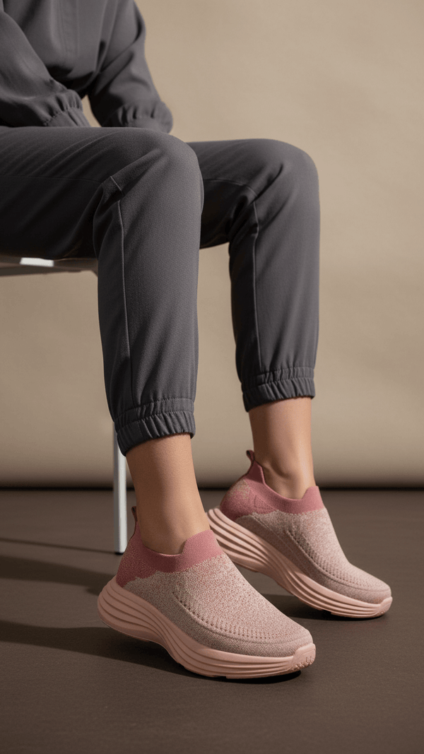 Pink Casual Women Sneaker AT9103