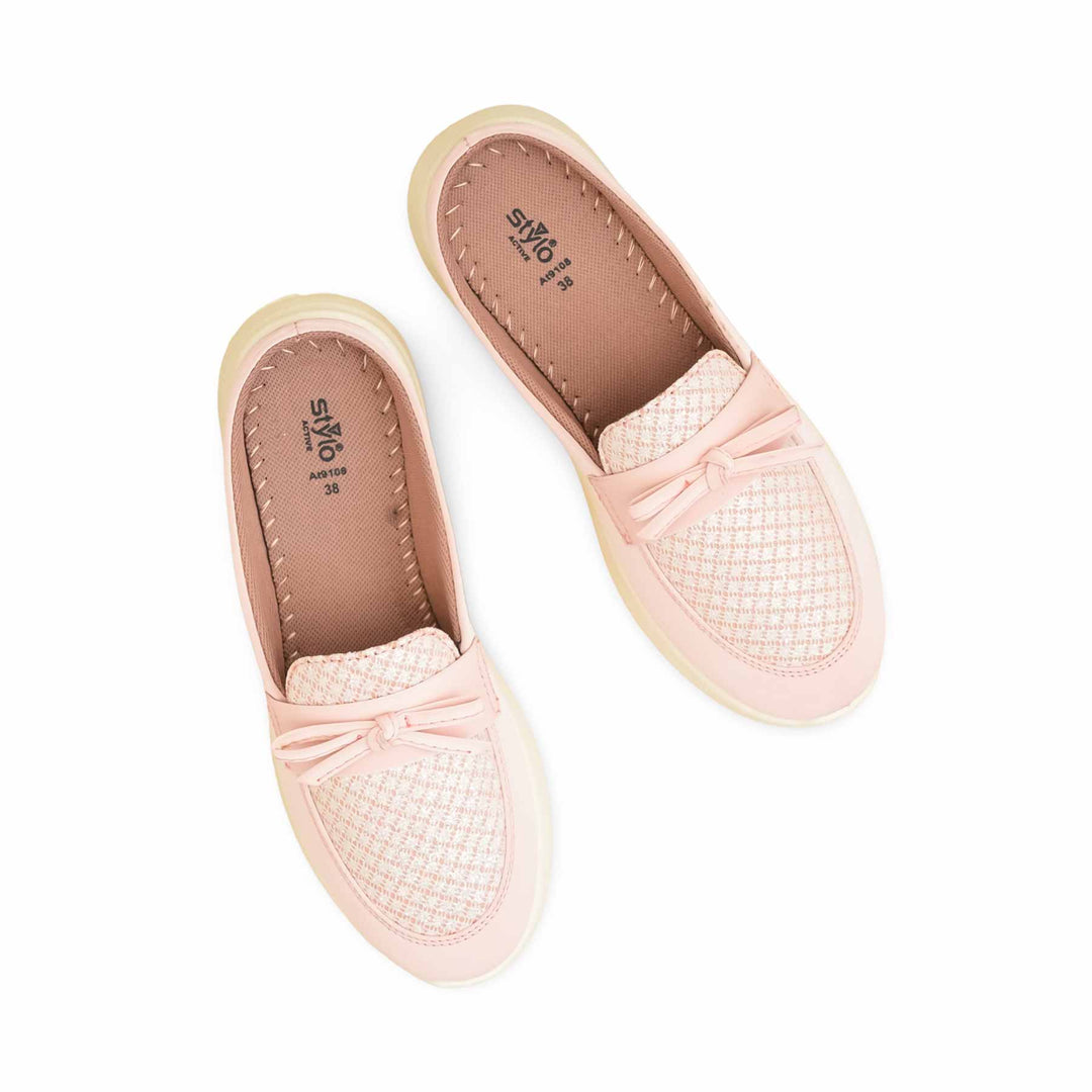 Pink Casual Sneaker For Ladies AT9108