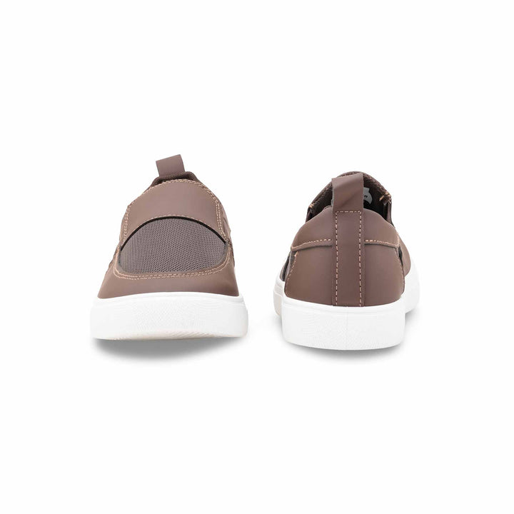 Brown Athleisure Casual Sneaker For Women AT9110