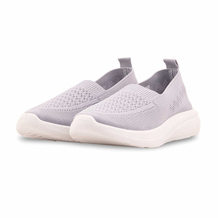 Grey Casual Snearker For Ladies AT9112