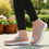 Peach Casual Sneaker For Women AT9116