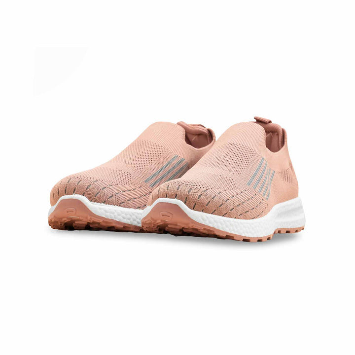 Peach Casual Sneaker For Women AT9116
