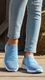 Sky Blue Casual Sneaker For Ladies AT9117