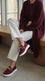 Maroon Sneaker For Ladies AT9128
