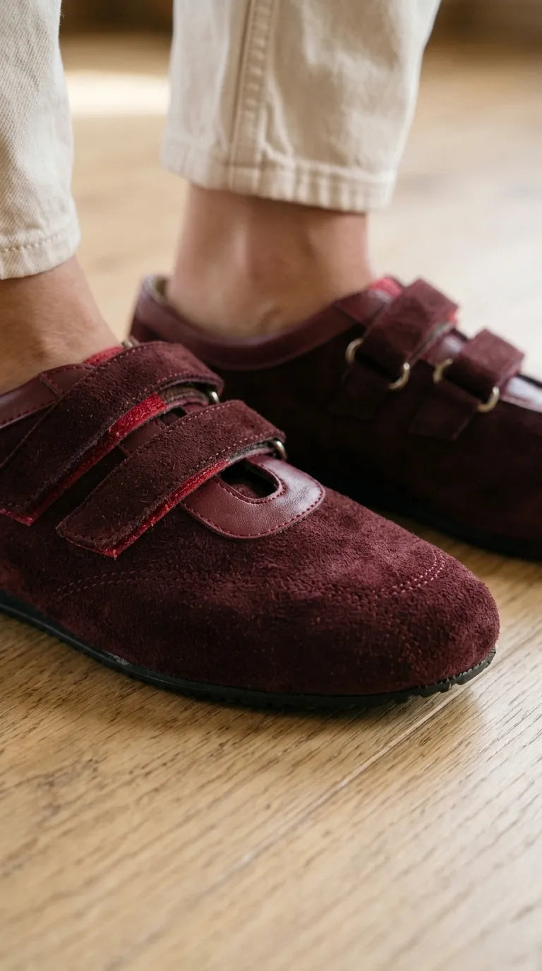 Maroon Sneaker For Ladies AT9161