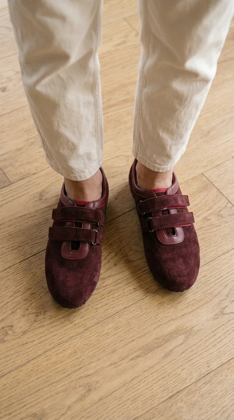 Maroon Sneaker For Ladies AT9161