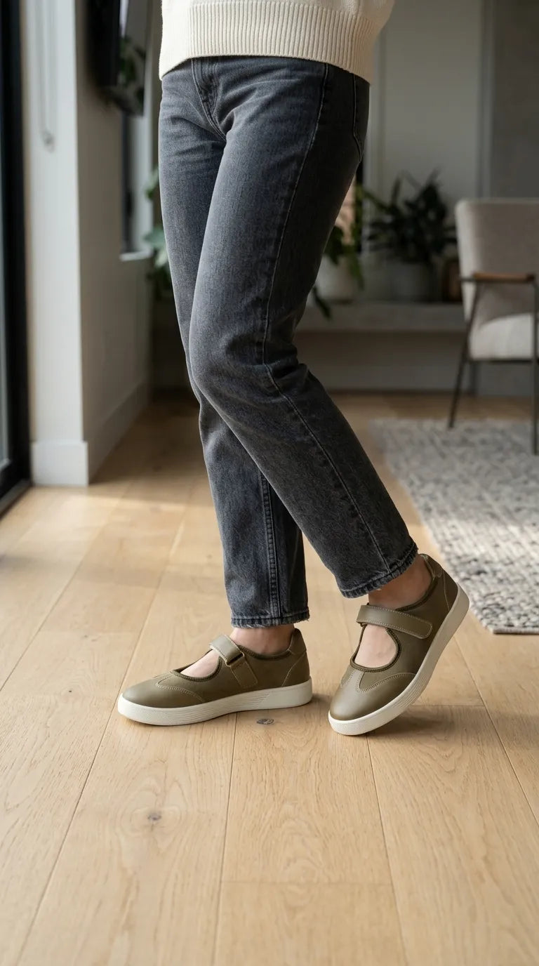 Brown Sneaker For Ladies AT9167