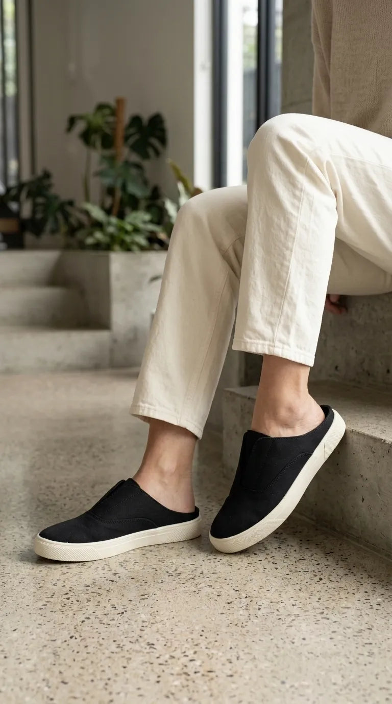 Black Sneaker For Ladies AT9168