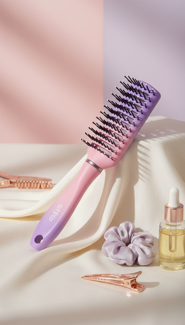 Pink Hair Brush BR8116