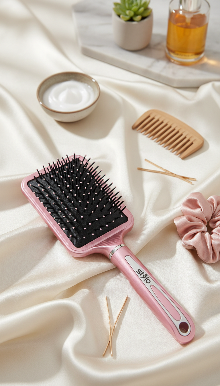 Champagne Hair Brush BR8117