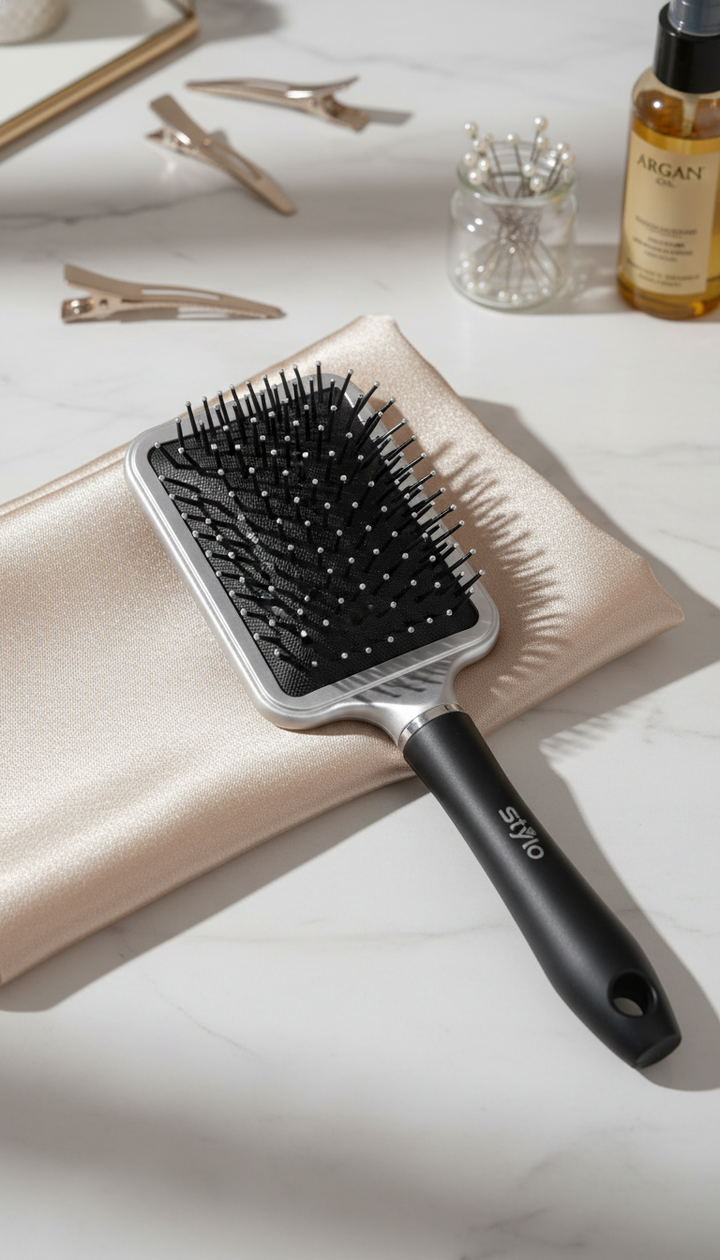 Black Hair Brush BR8122