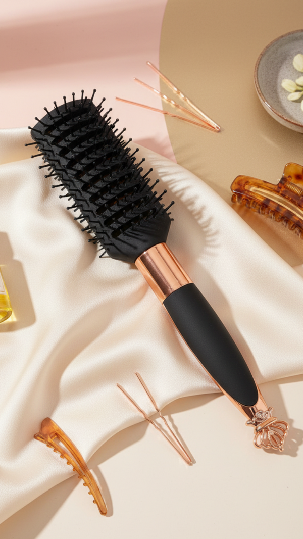 Black Hair Brush BR8131