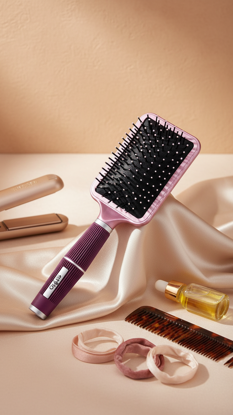 Pink Hair Brush BR8161
