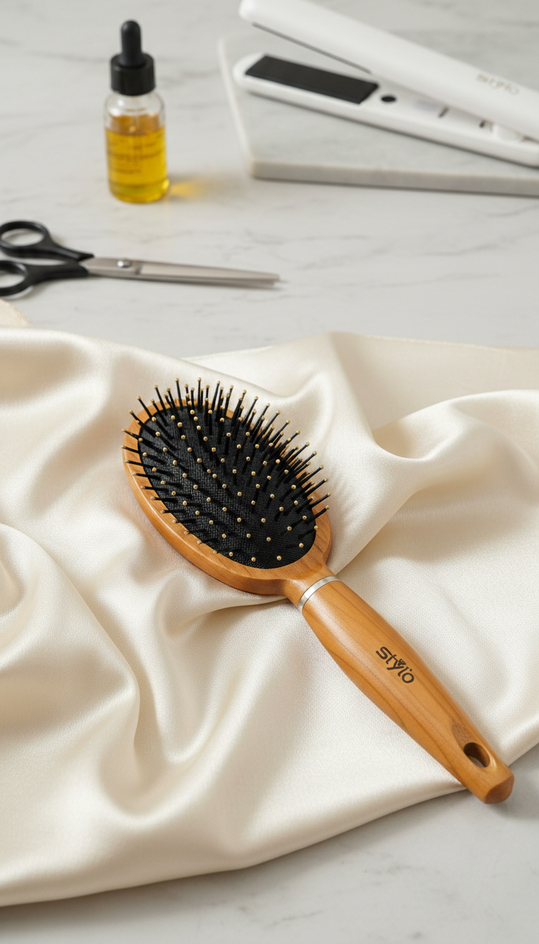 Brown Hair Brush BR8165