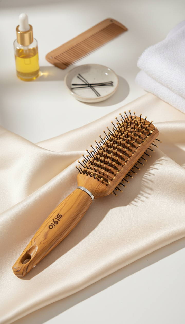Brown Hair Brush BR8167