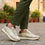 Beige Casual Sneaker For Women AT7450