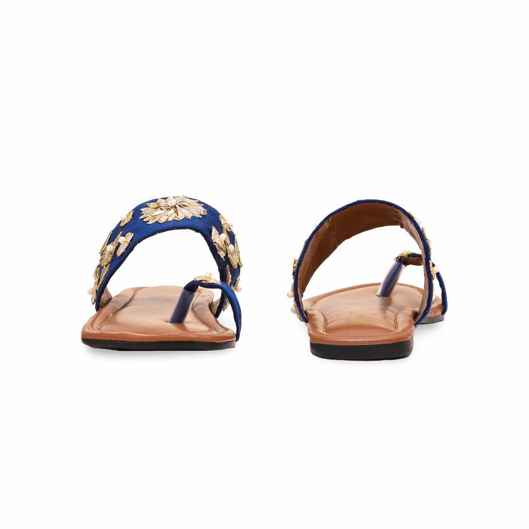 Navy Women Casual Chappal CL1518