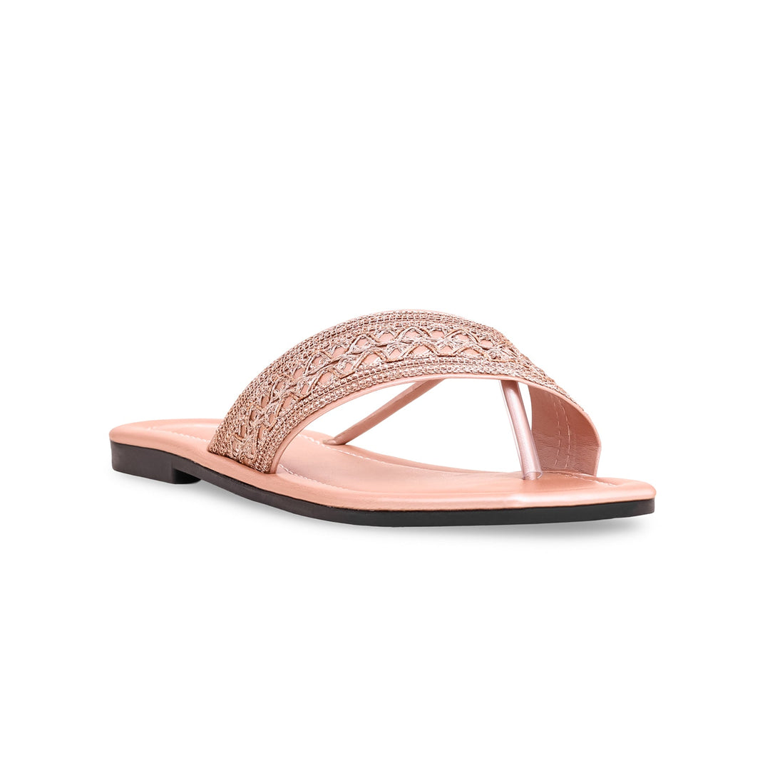 Peach Casual Chappal CL1626