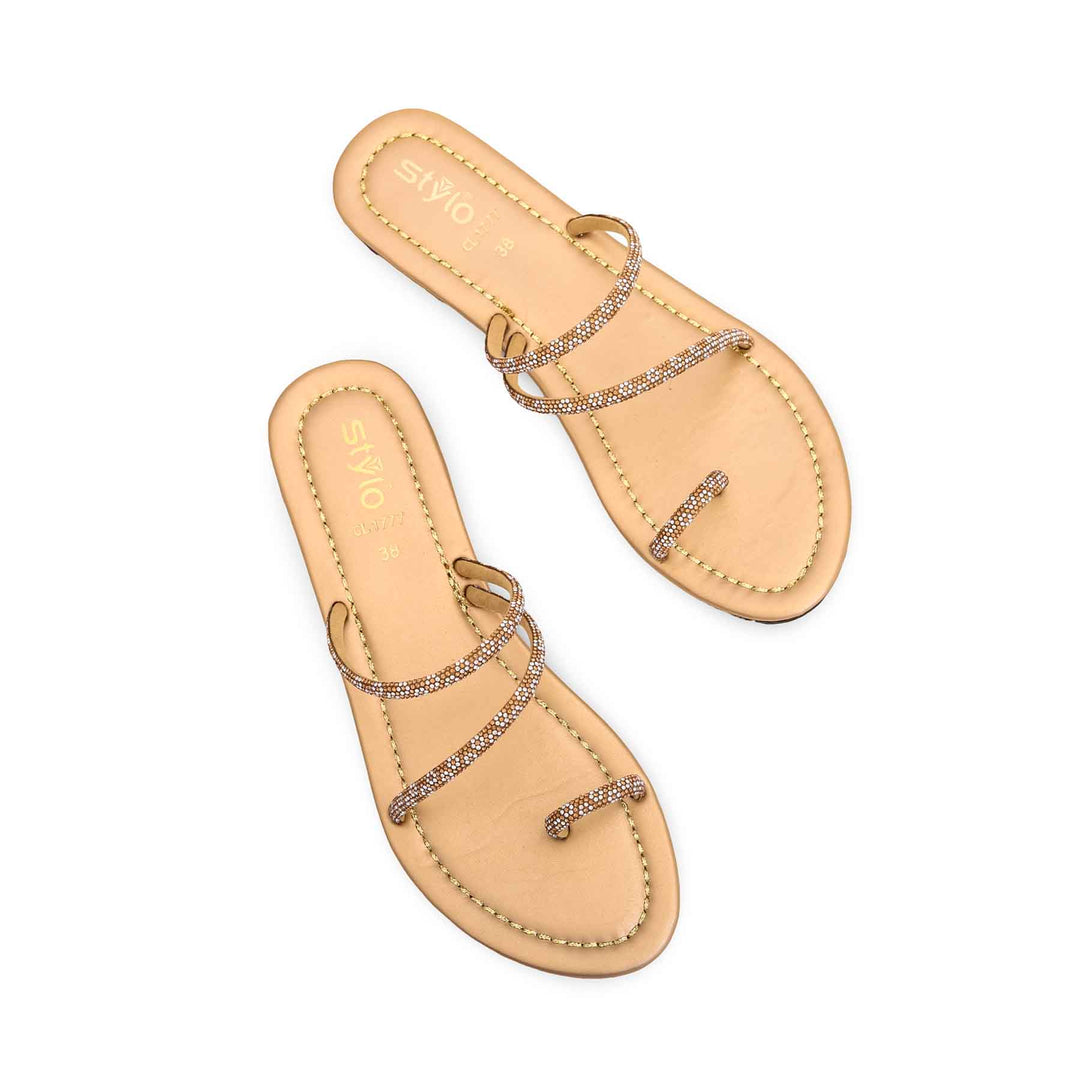 Golden Casual Chappal CL1777