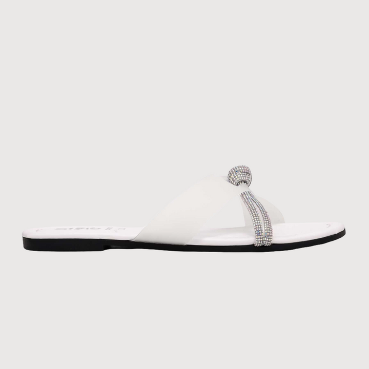 White Casual Slipper CL1782