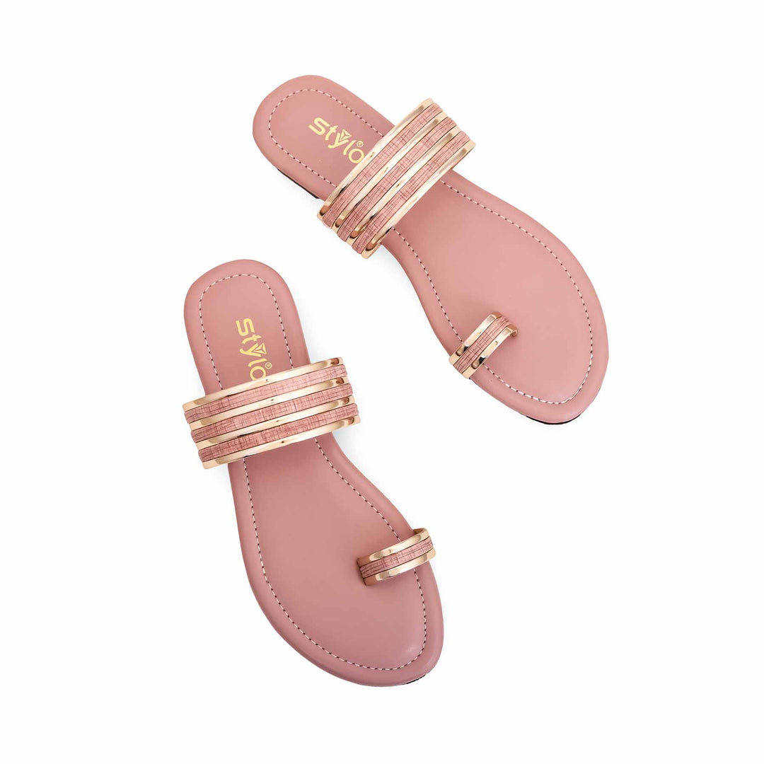 Pink Casual Chappal CL1788