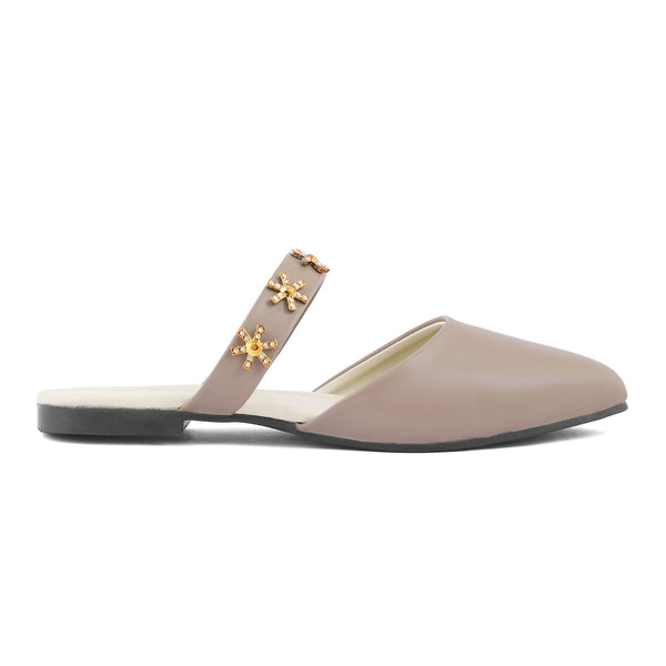Fawn Casual Mule CL1834