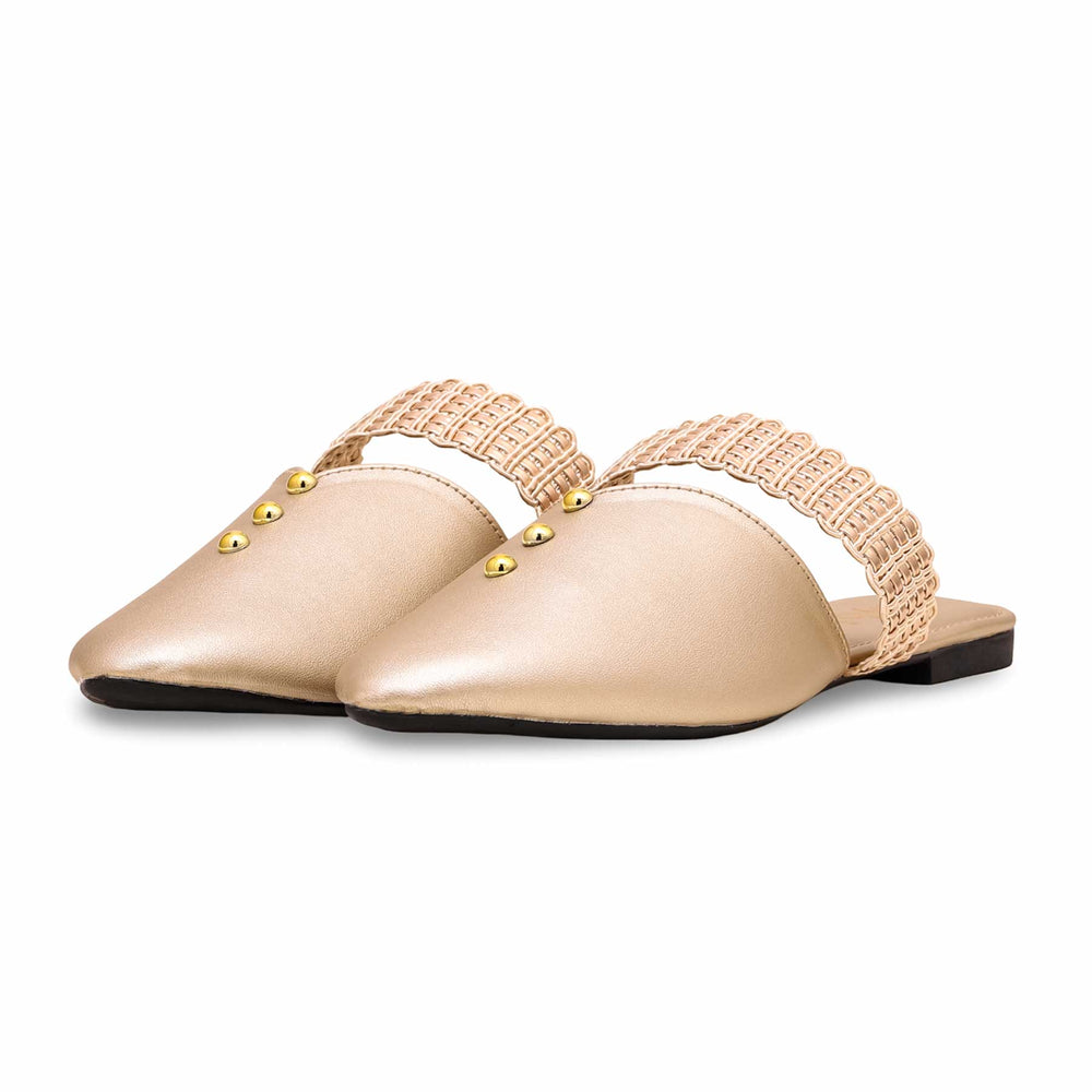 Golden Mule Chappal CL1845