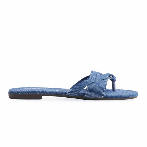 Blue Casual Chappal CL1879