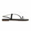 Black Casual Women Chappal CL1880