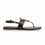 Black Casual Chappal CL1882