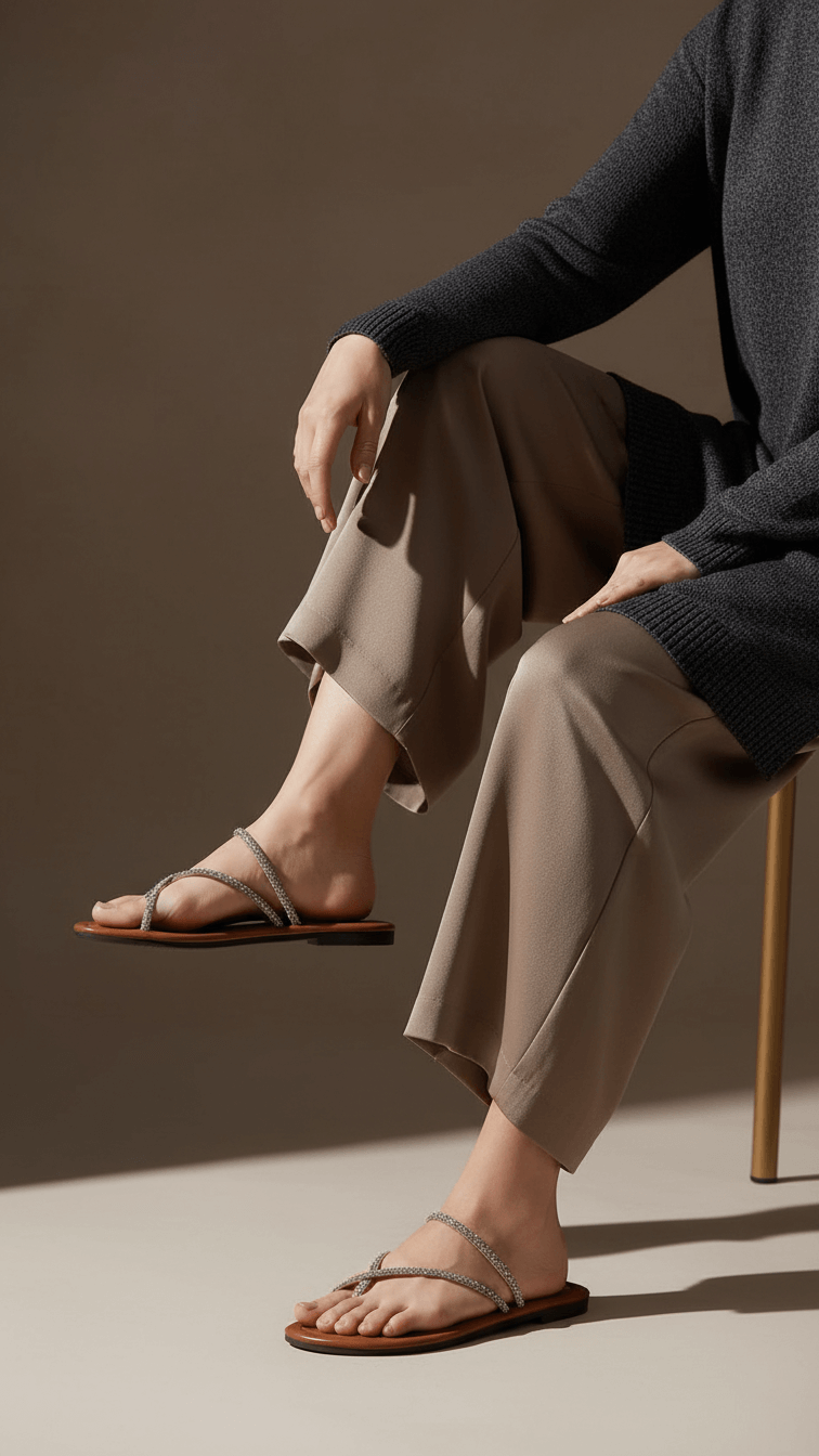 Mustard Casual Chappal CL1888