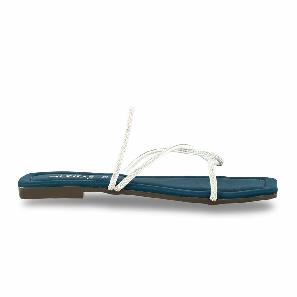 Seagreen Casual Slipper For Ladies CL1889