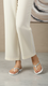 White Casual Chappal CL1891
