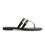 Black Casual Chappal CL1893