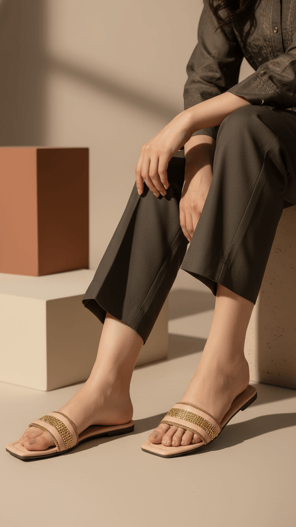 Peach Casual Slipper CL1905